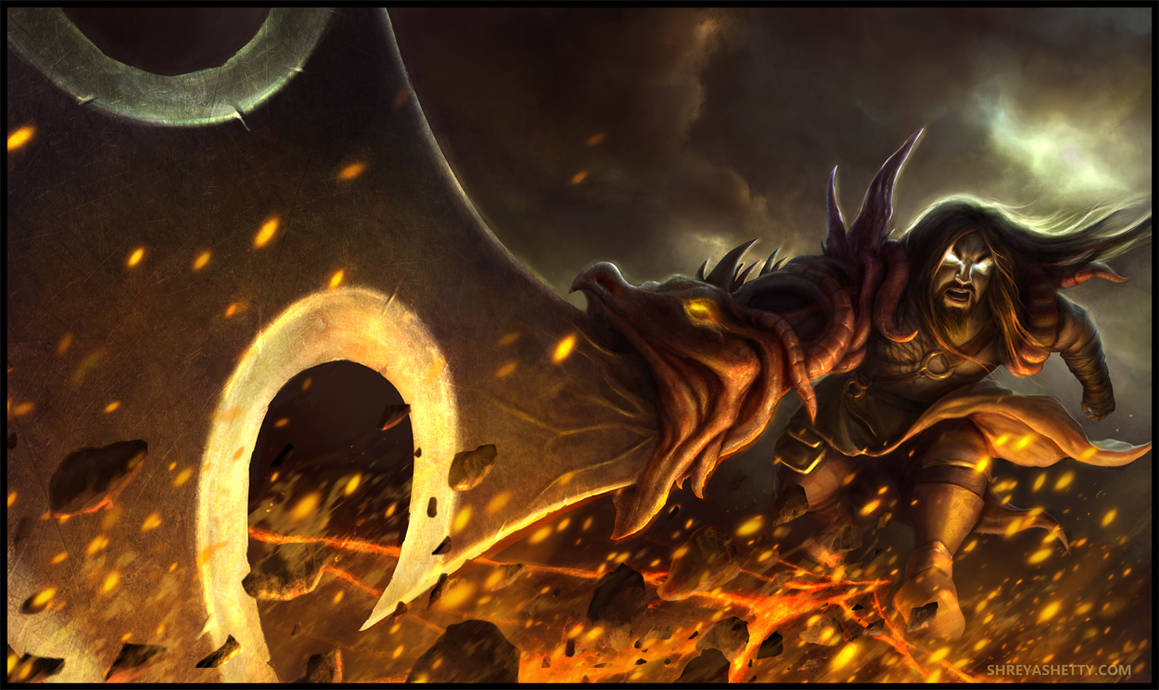 Demonblade Tryndamere by Shreya