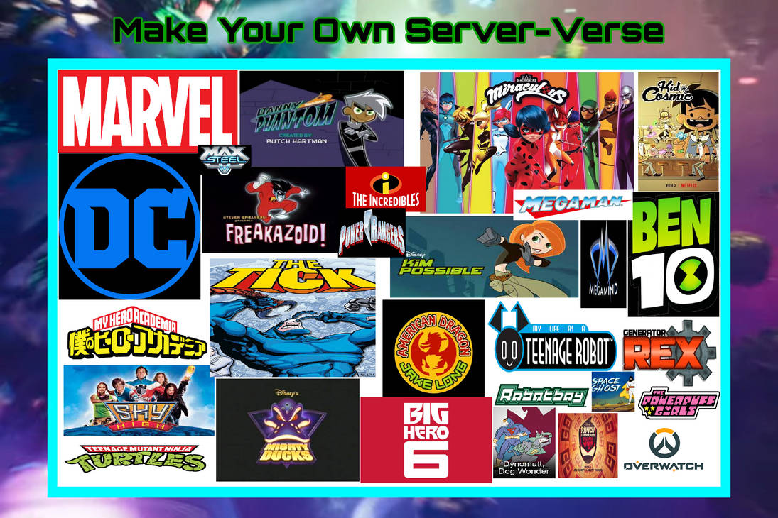 My Own Server-Verse HeroVerse by RebeloftheDawn95 on DeviantArt