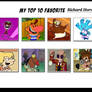 My Top 10 Richard Horvitz