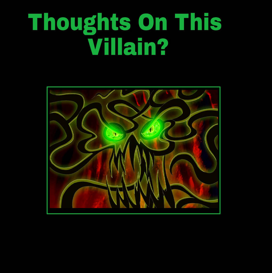 Thoughts on The Evil Entity by RebeloftheDawn95 on DeviantArt