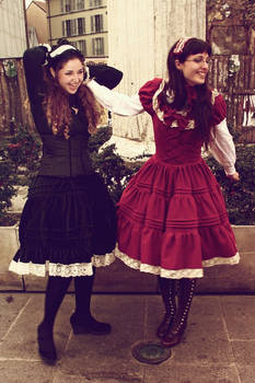 Black and Red Lolita