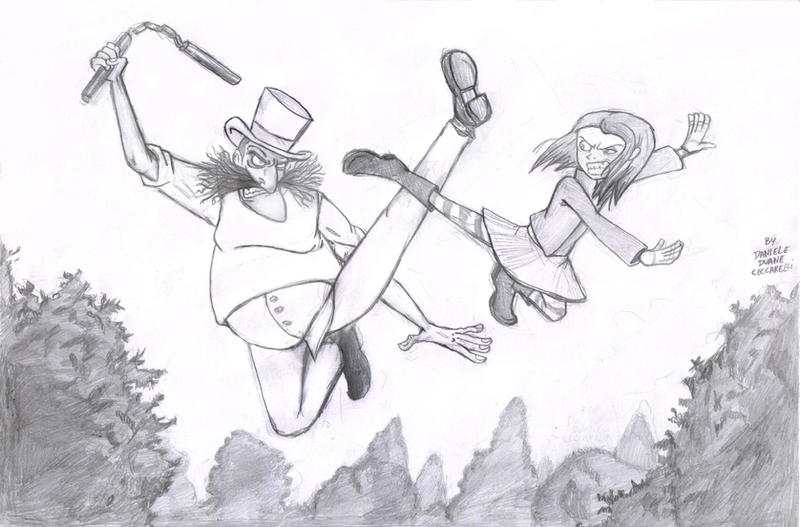 Bobinski Drawing Bobinski VS Coraline by 2Dents on DeviantArt