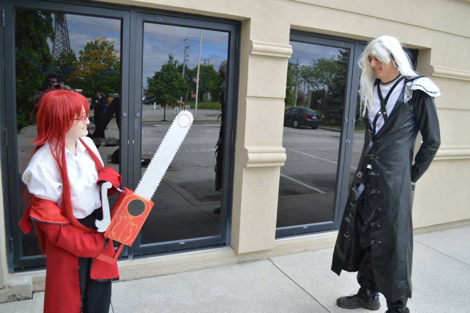 Grell Meets Sephiroth.... What?