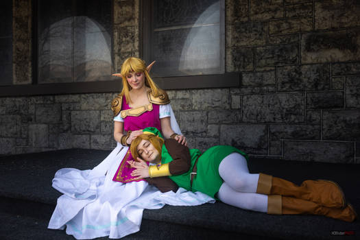 Link + Zelda - Sleepy