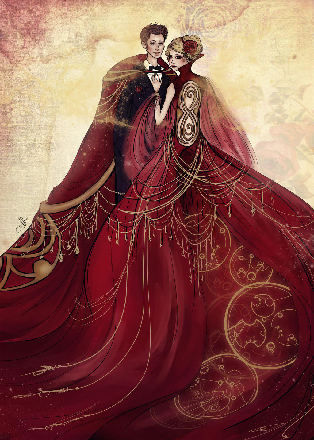 Gallifreyan Wedding by yinami