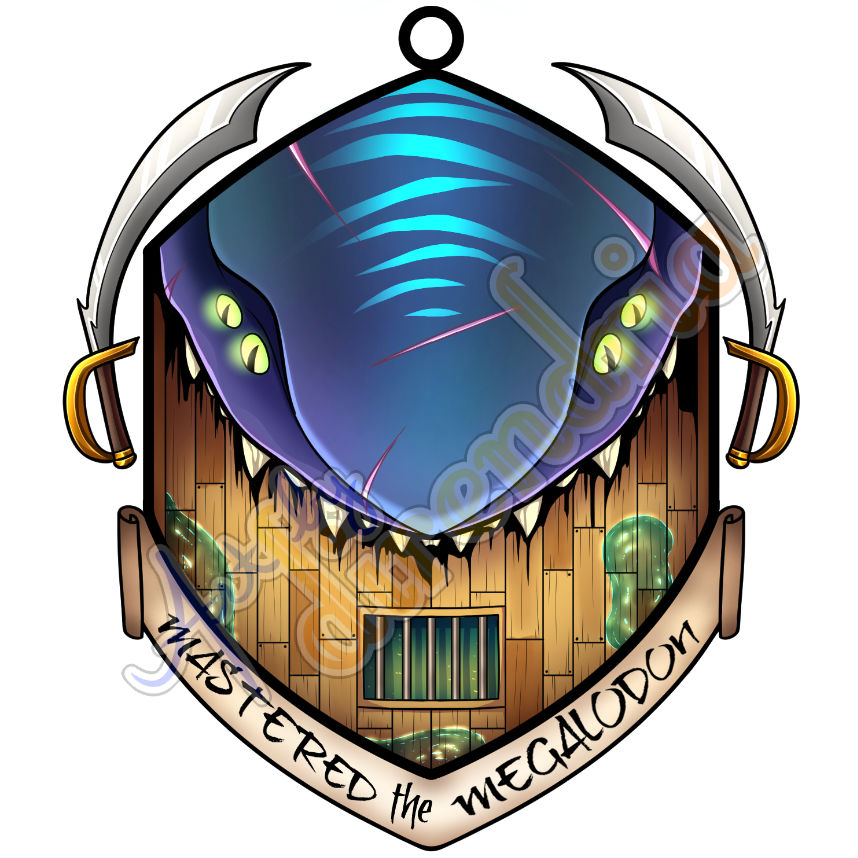 Sea of Thieves - Mastered the Megalodon by starchildink on DeviantArt