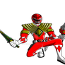 Power Rangers Animated: Red Ranger (Armored) 2015