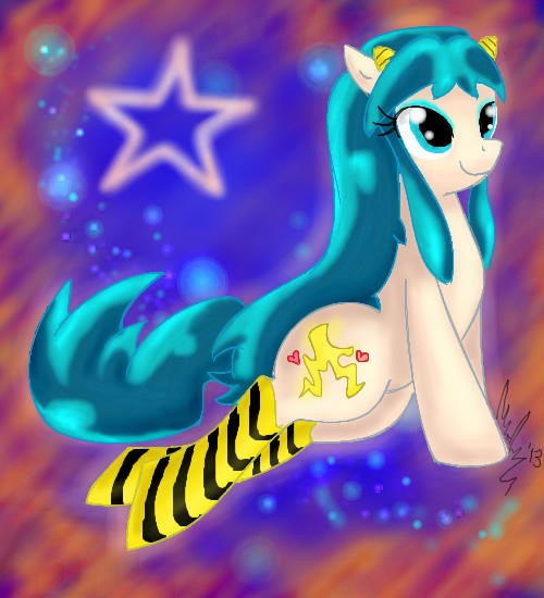 Urusei Yatsura - Lum the Pony by JashinsAngel on DeviantArt