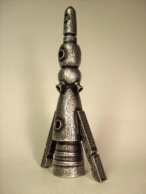 Silver Rocketship BIG Silver Rocket Ship Replica by buildersstudio on DeviantArt