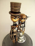 Steampunk Robot Wedding Cake 2 by buildersstudio
