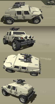 Proto-Halo Universe Humvee