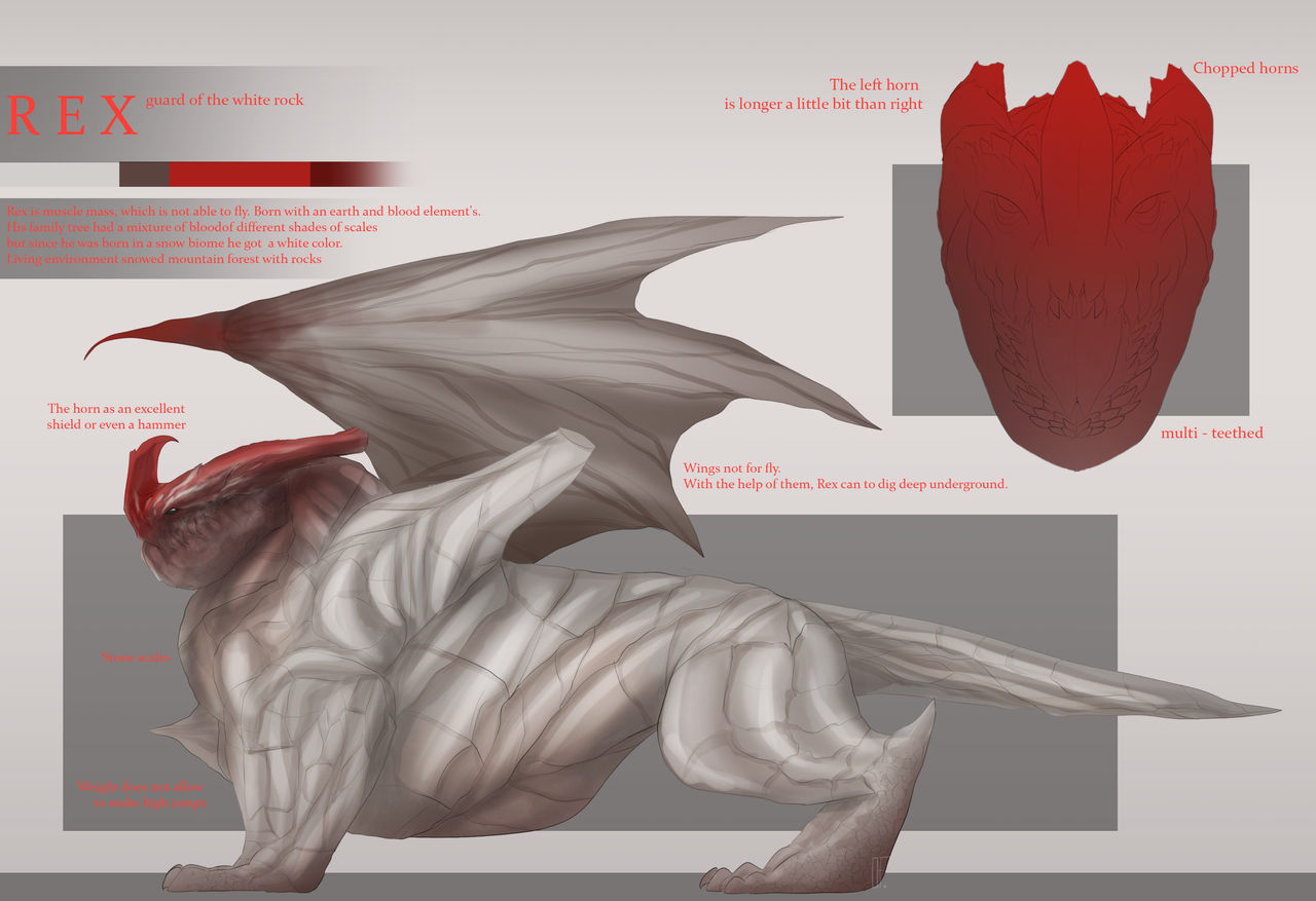 Absent Rex Rex reference sheet by OlexaFox on DeviantArt