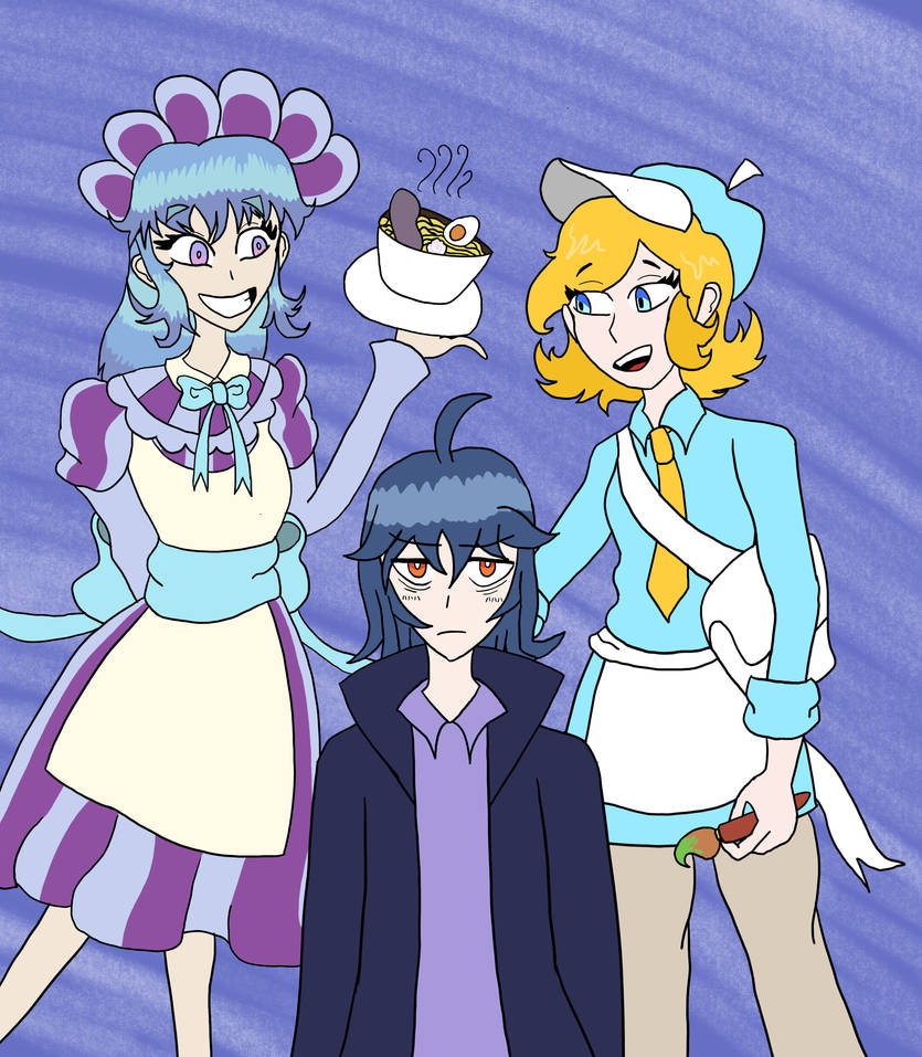 Amelias Cafe and Lydias Art Class by swirlingnight on DeviantArt