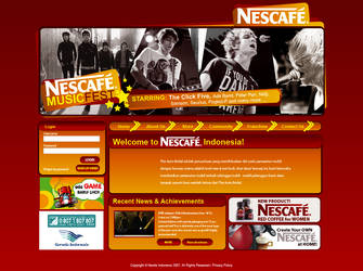 Nescaffe Fictional Web