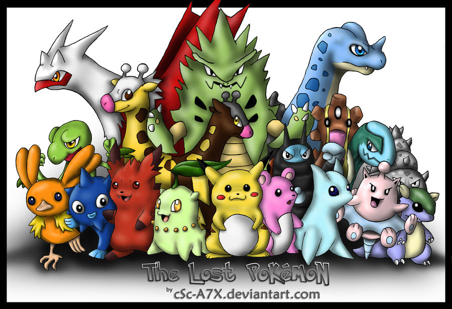 The Lost Pokemon by myumorph on DeviantArt