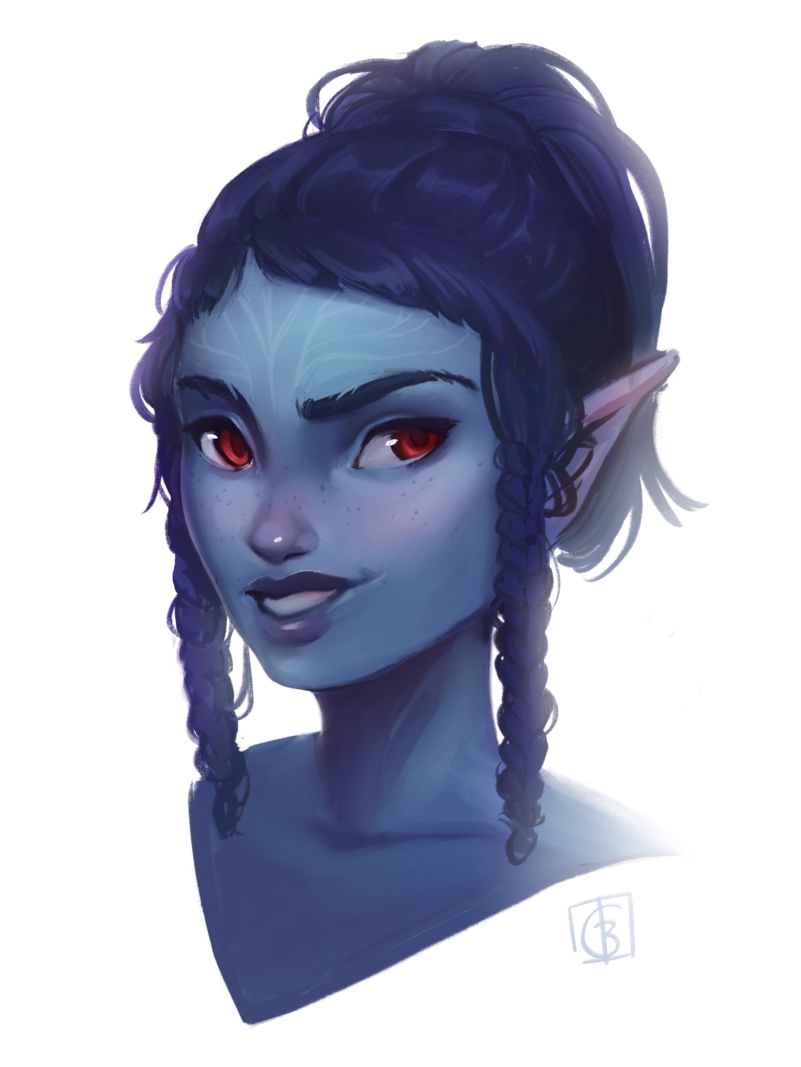 Drow by ChrissaBug on DeviantArt