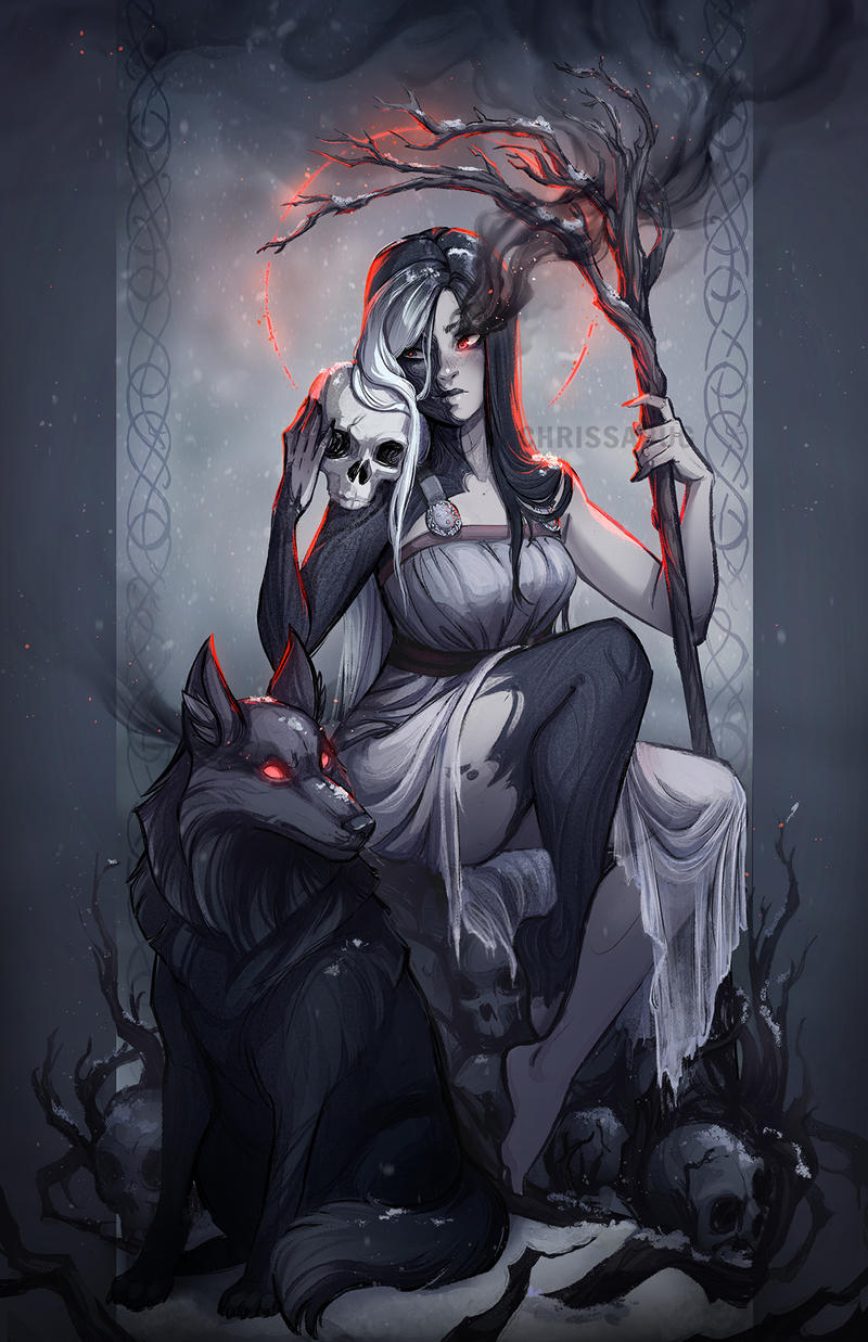 Hel Deviantart Hel by ChrissaBug on DeviantArt