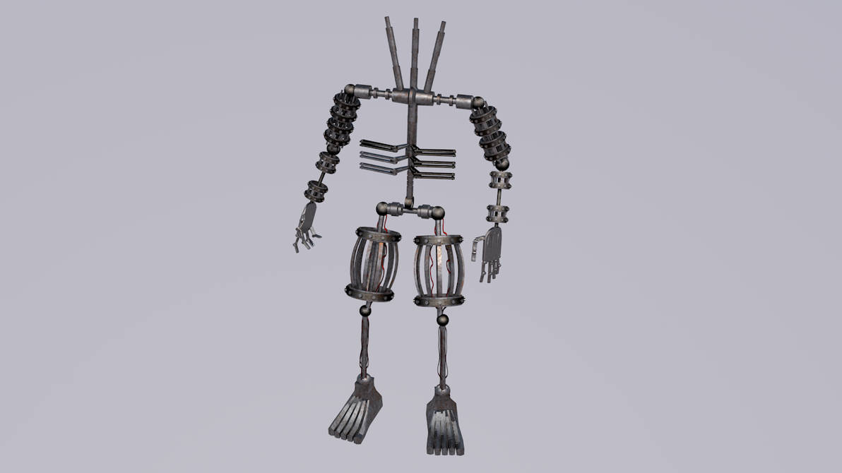 Springlock endoskeleton (LOCKED) by jpmodels on DeviantArt