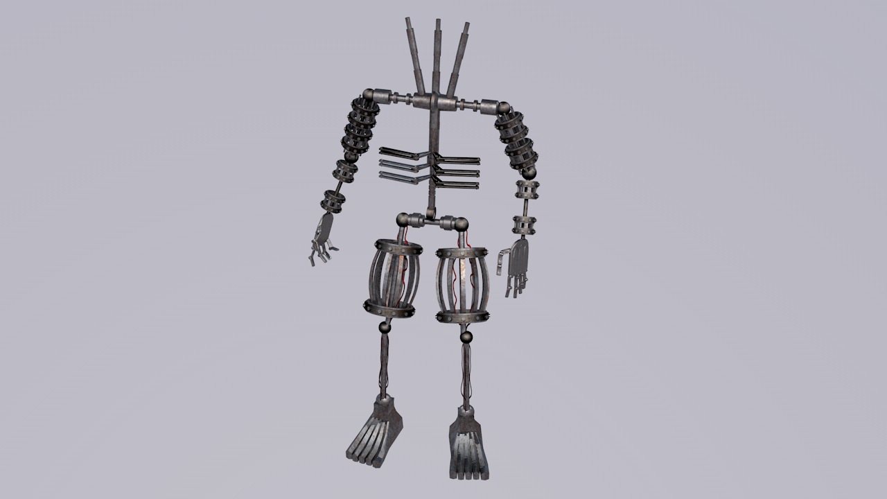 Springlock endoskeleton (LOCKED) by jpmodels on DeviantArt
