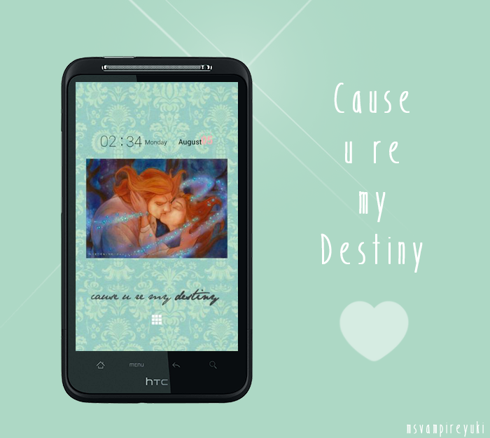 Cause u re my Destiny