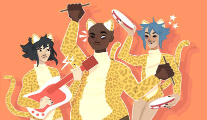 Noodle and the Pussycats [Kiriban]