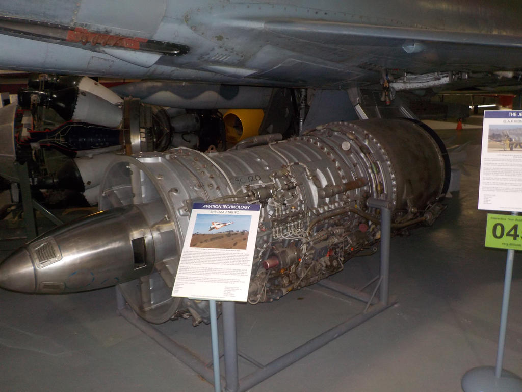 Snecma Atar 9C engine by thoughtengine on DeviantArt
