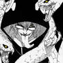 Kabuto Yakushi Snake Cloak (Naruto Manga)