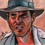 Indiana Jones Sketch Card