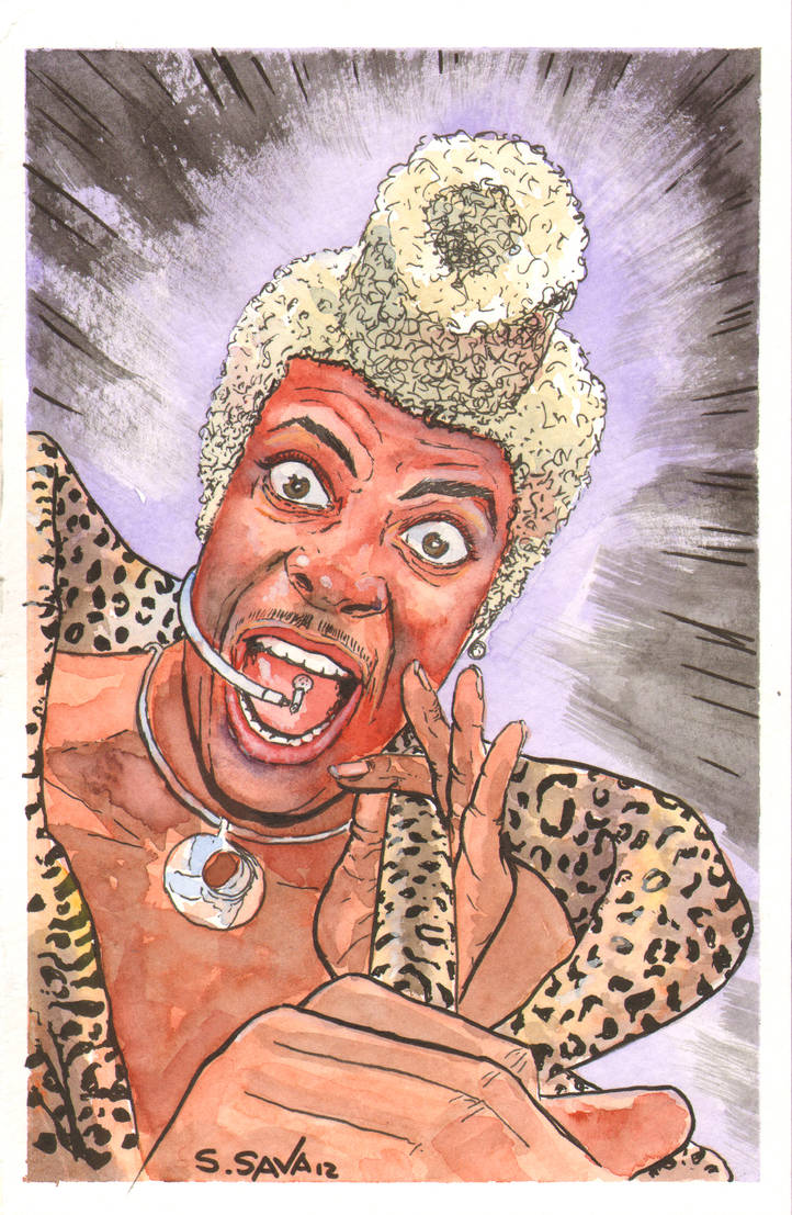 Ruby Rhod Fifth Element Watercolors by ssava on DeviantArt