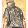 Sons of Anarchy Jax Teller Watercolor...