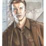 Captain Mal from Firefly Watercolor...