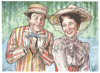 Mary Poppins and Bert...