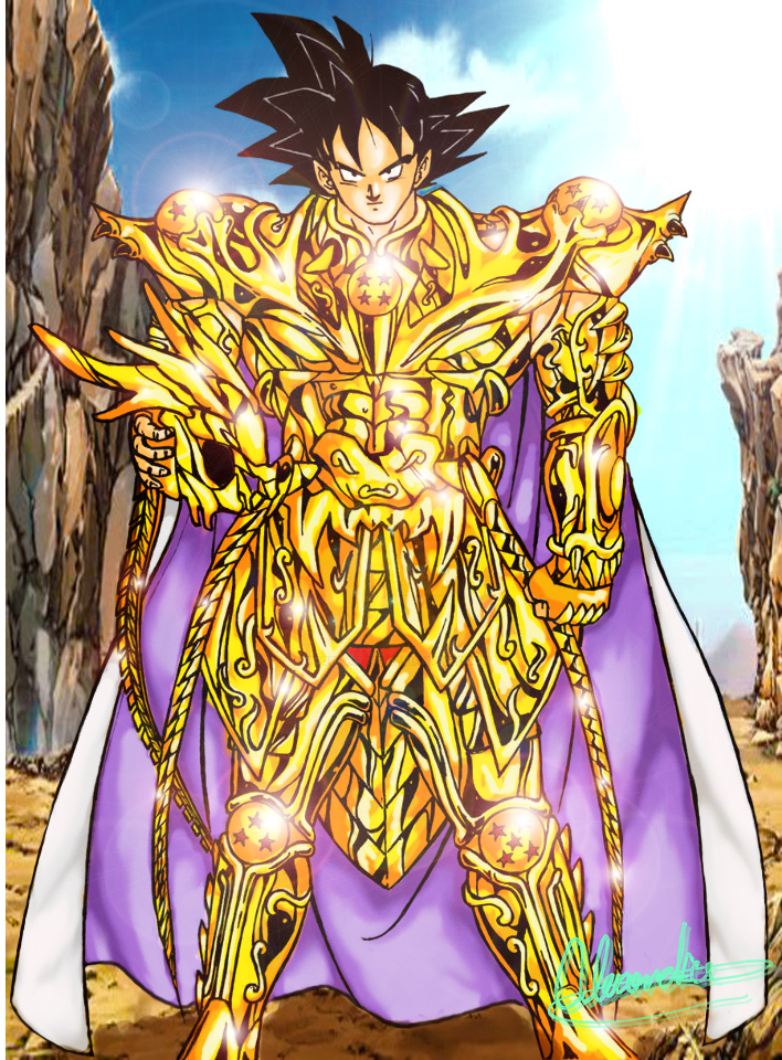 Goku De Armadura by 3rdanxelA on DeviantArt Goku De Armadura by 3rdanxelA on DeviantArt