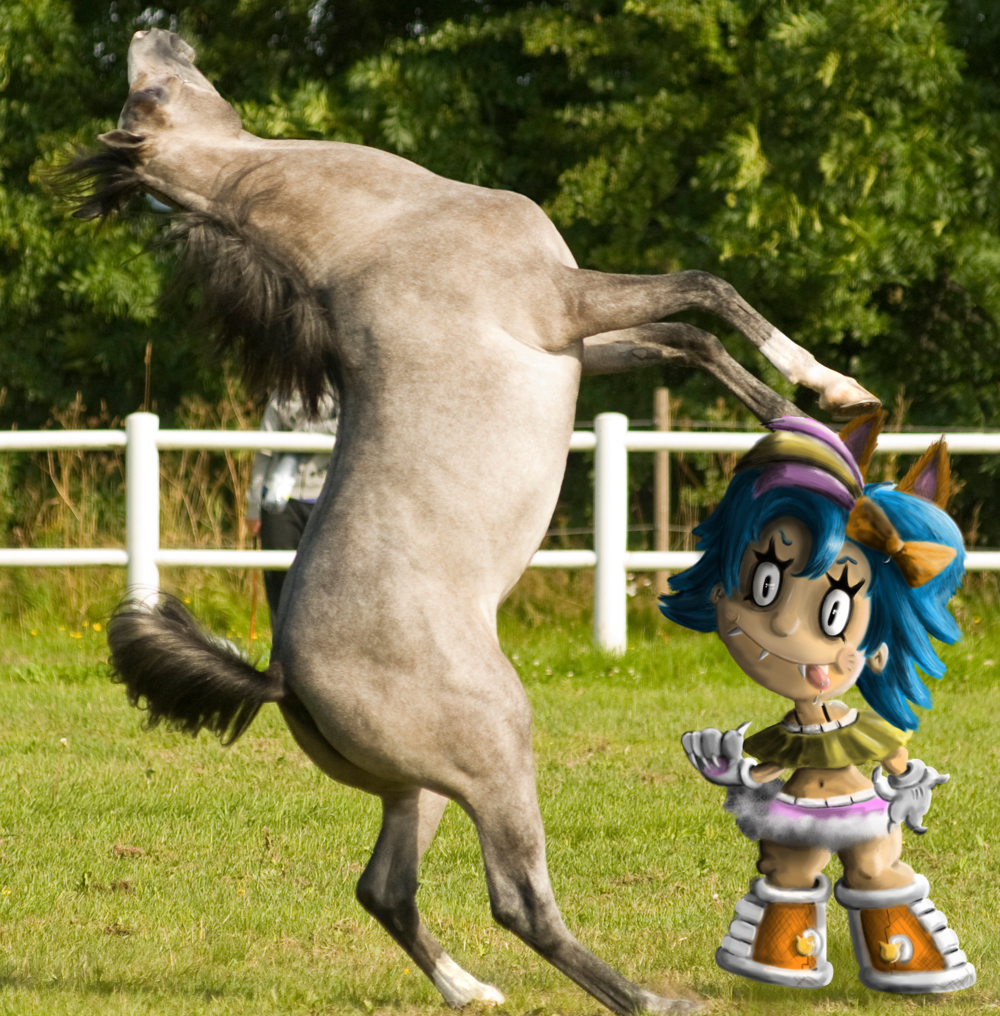 The Horse and Nekanami