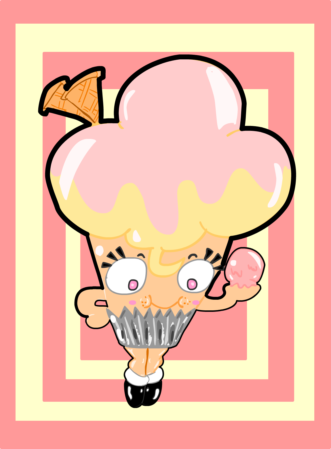 Girl Cupcake