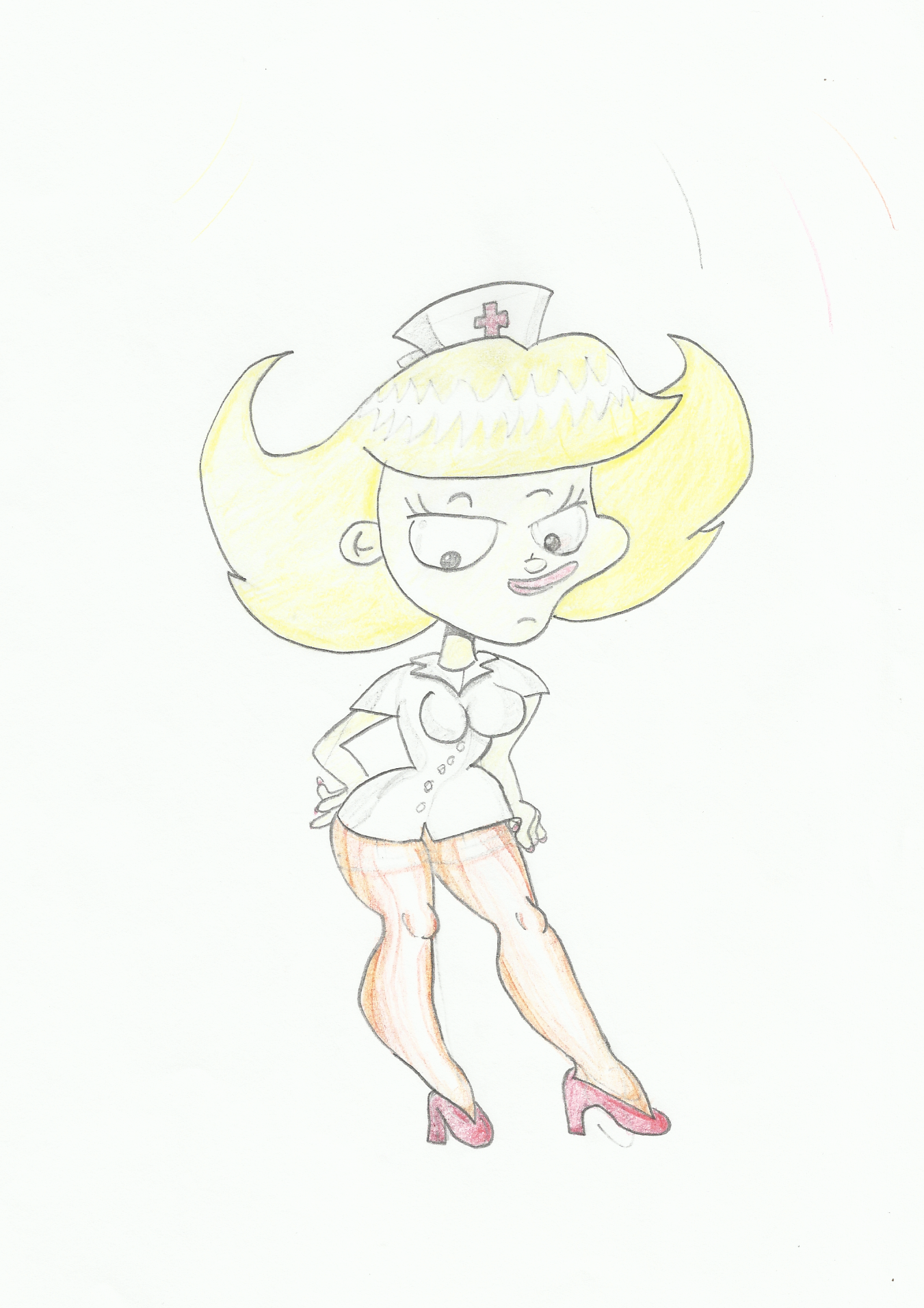 Nurse Jacey - Color Pencil