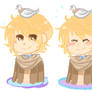 Nanaki Kazuaki chibis