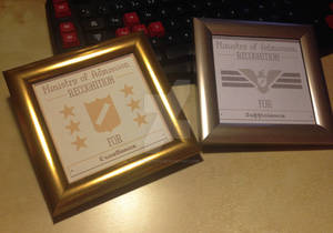 Papers Please Plaques