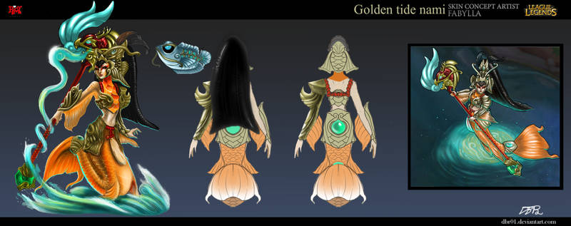 Golden tide nami