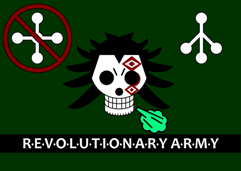 pix One Piece Revolutionary Army Flag jolly roger monkey d dragon 2 by