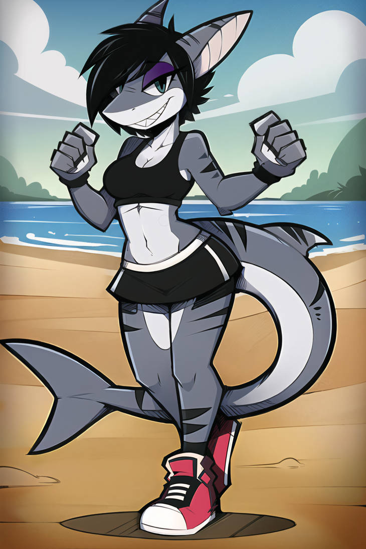 A Playful Sharkgirl By Memento Mystle On DeviantArt a-playful-sharkgirl-by-memento-mystle-on-deviantart