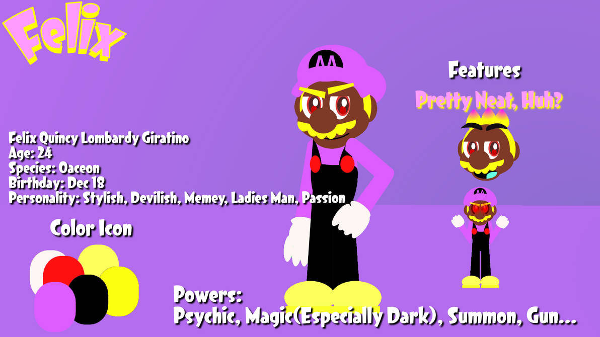 Felix Full Render by Rachi-Rode-Hills on DeviantArt