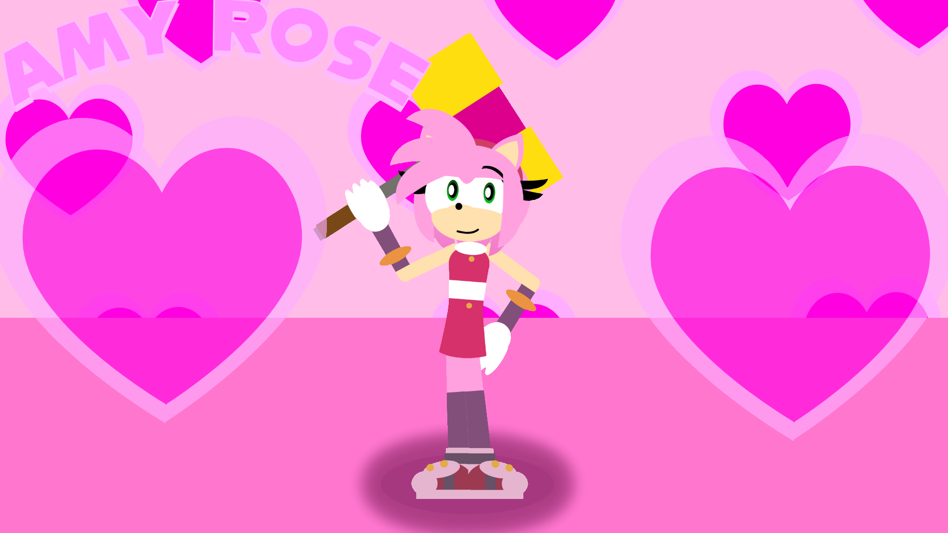 Amy Rose by Rachi-Rode-Hills on DeviantArt