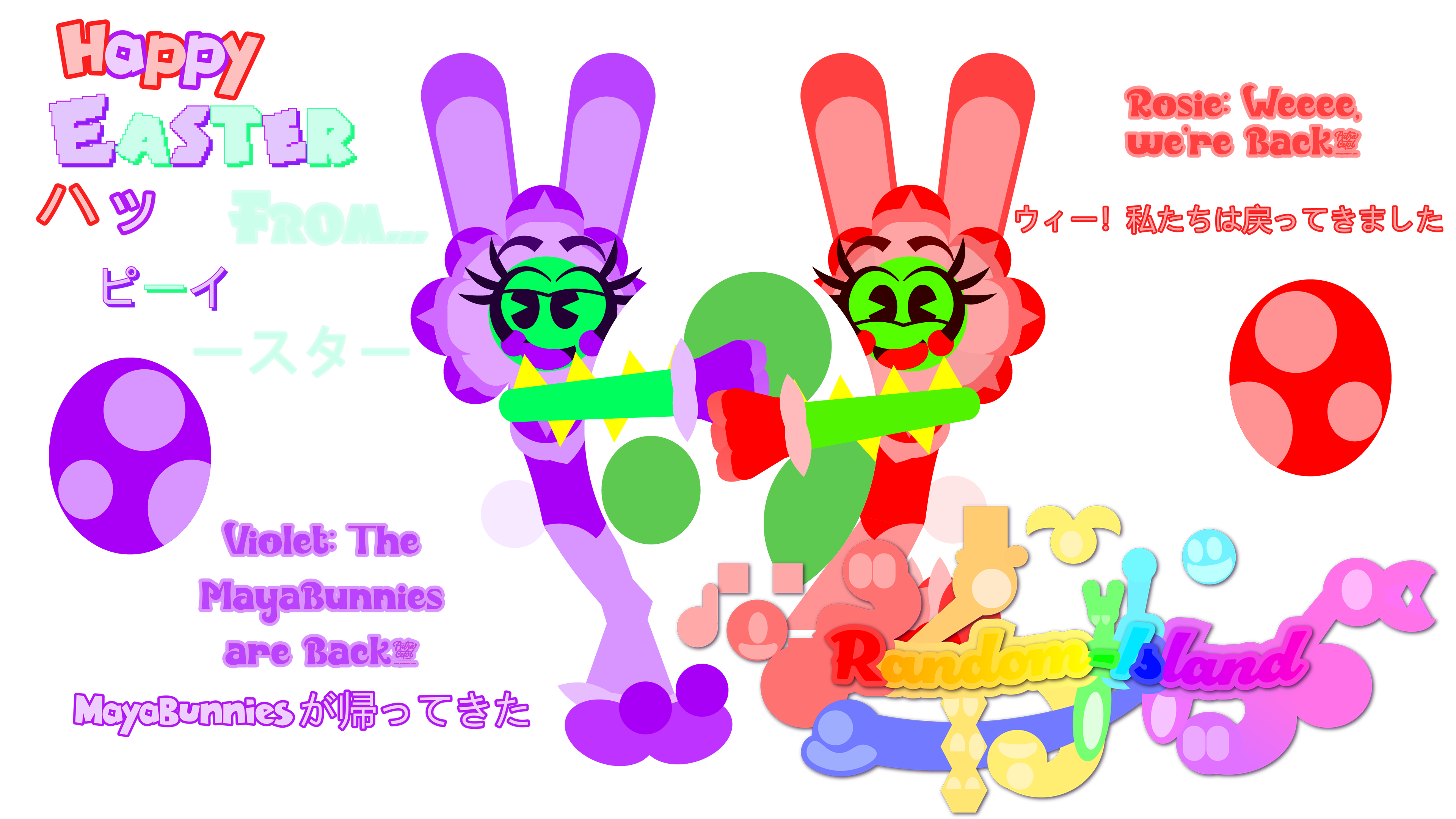 Maya Daily Rabbit The Easter MayaBunnies (2023) by Rachi-Rode-Hills on DeviantArt