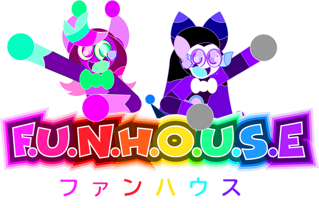 Funhause Style FUNHOUSE ~ New Logo (with them) by Rachi-Rode-Hills on DeviantArt