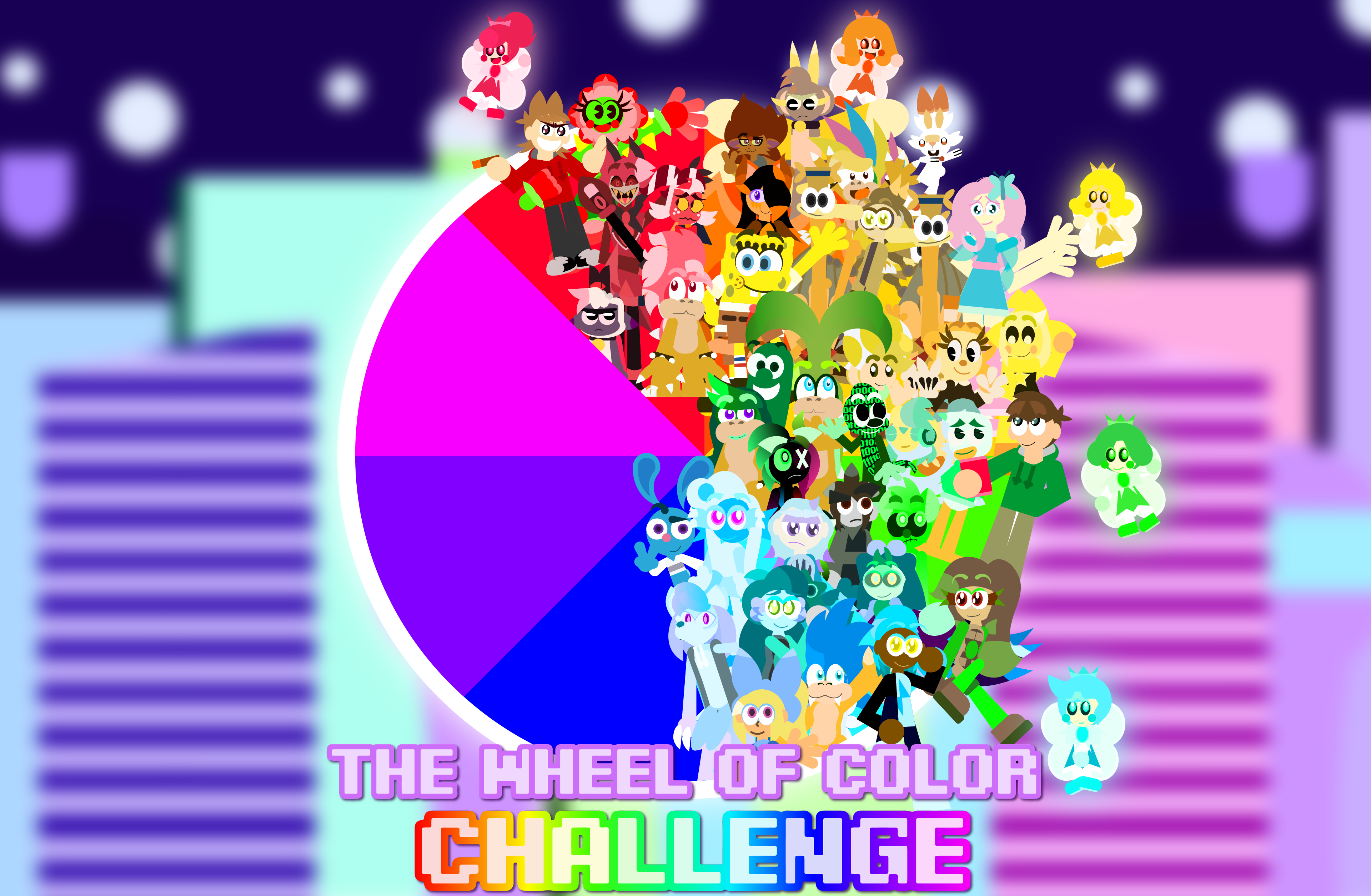 Qoled Color Challenge The Wheel of Color Challenge (Day 5) by Rachi-Rode-Hills on DeviantArt