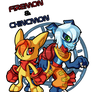 Firemon and Chincmon