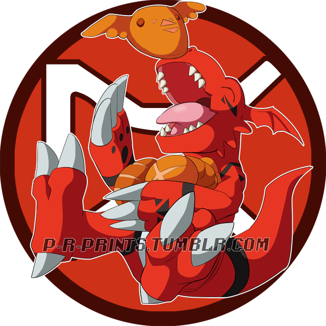 Guilmon Print