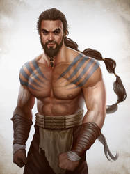 Game of thrones fan art - Khal Drogo