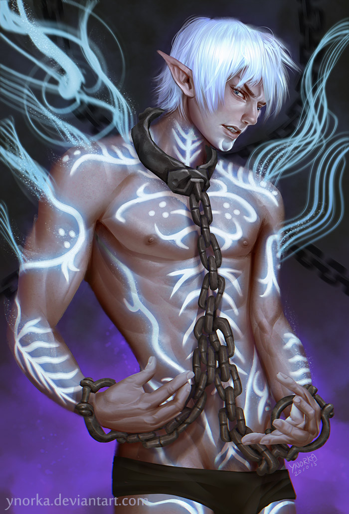 Fenris in chains